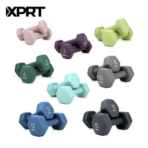 Oem biểu tượng tùy chỉnh Neoprene quả tạ đặt 8Lbs gang có thể điều chỉnh <span class=keywords><strong>Barbell</strong></span> với màu sắc cao su hình lục giác cho phòng tập thể dục ở nhà - Product Image 5