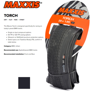 Neumático de <span class=keywords><strong>Bicicleta</strong></span> BMX TORCH (M149) 20x1.95 20x1.75 20x2.20, Neumático Urbano de 20 Pulgadas 38-406 49-406 - Product Image 5