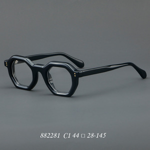 Retro Vuông Độ Dày Acetate Kính Mắt Kính Khung Cho Mắt Kính Tinh Khiết Acetate Kính Quang Học Khung Cho Nam Giới Cho Phụ Nữ - Product Image 2