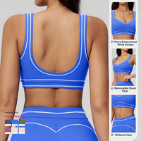 Soutien-gorge de sport pour femme, débardeur court de yoga et fitness, vêtements de sport extensibles, fabricant et fournisseur OEM