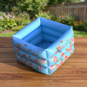 Bañera inflable de PVC para pies, 12*12*10 pulgadas, totalmente personalizable, ecológica, para spa o masaje de pies, ¡muy vendida! - Product Image 5