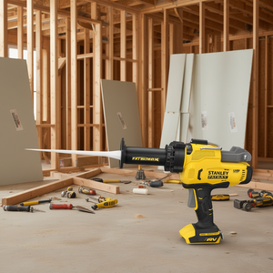 Pistolet à calfeutrer sans fil Stanley Fatmax 120V avec batterie pour la construction et le bricolage - Product Image 3