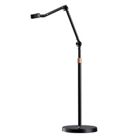 Support de téléphone et tablette multifonctionnel flexible en alliage d'aluminium à rotation 360 degrés pour diffusion en direct, maquillage, cuisine, en ligne