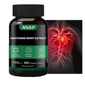 Suplemento DE SALUD OEM Cápsula de extracto de bayas de espino Antioxidante 500Mg Cápsulas de bayas de espino - Product Image 3