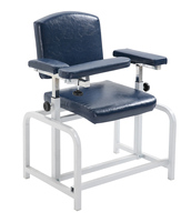Chaise de phlébotomie médicale, chaise pour prélèvement sanguin, accoudoirs réglables, rembourrage confortable, design chinois, construction métallique, Carenovo ED-03