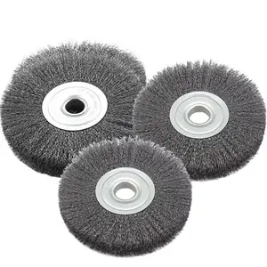 Industrial Stainless Steel Wheel Brush for Paint And Coating Removal