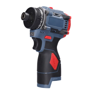 Perceuse-<span class=keywords><strong>visseuse</strong></span> à chocs <span class=keywords><strong>sans</strong></span> balais 16,8 V à charge rapide pour usage domestique, vitesse variable, sur batterie - Product Image 1