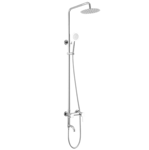 ชุดฝักบัวอาบน้ำสแตนเลสสตีลเกรด 304 รุ่น DFS1221 ดีไซน์หรูหรา พร้อมฝักบัวแบบเรนชาวเวอร์และฝักบัวแบบมือถือ - Product Image 3