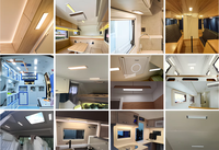 Lumière LED intérieure 12-24V pour camping-car, caravane, véhicule, bateau, accessoires de camping-car, éclairage de cabine de bateau, lumière de camping-car
