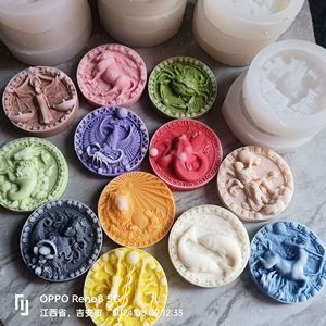 Mignon Aromathérapie Douze <span class=keywords><strong>Bougie</strong></span> Du Zodiaque pour La Décoration De La Maison pour Le Festival De Mariage Vacances Cadeaux De Fête De Noël - Product Image 2