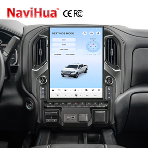 Écran Tesla 15,6 pouces, autoradio Android pour Chevrolet Silverado GMC Sierra 2019-2023, unité centrale multimédia, navigation CarPlay - Product Image 5