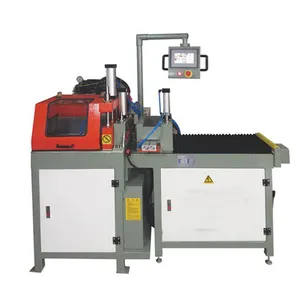 Round square or rectangle aluminium profile cutting machine