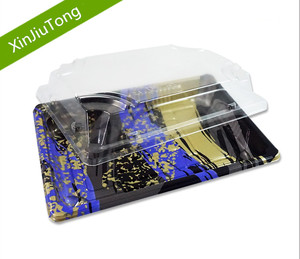 Bas prix japonais <span class=keywords><strong>PS</strong></span> à emporter boîte à sushi en plastique jetable Emballage alimentaire jetable - Product Image 5