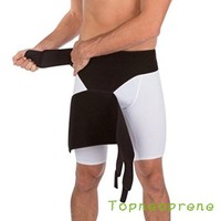 Attelle de hanche pour femmes et hommes dispositifs de soulagement de la douleur sciatique cuisse réglable à l'aine