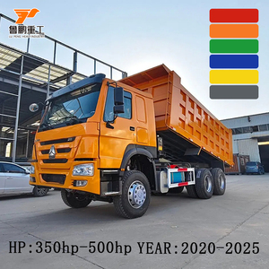 Camion benne basculante Sinotruk Howo 6x4 371HP à profil bas pour le déblaiement <span class=keywords><strong>de</strong></span> roche dans les mines souterraines et la construction <span class=keywords><strong>de</strong></span> métros - Product Image 1