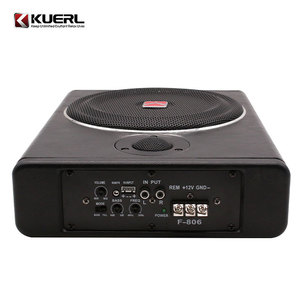 ซับวูฟเฟอร์ติดรถยนต์ KUERL ขนาด 8 นิ้ว แบบบางพิเศษ ระบบแอคทีฟ 12V เสียงโมโน อัพเกรดระบบเสียง - Product Image 3
