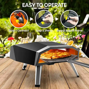 <span class=keywords><strong>Horno</strong></span> de <span class=keywords><strong>pizza</strong></span> portátil de <span class=keywords><strong>Gas</strong></span> giratorio de 16 pulgadas para hornear leña para acampar al aire libre con bolsa de transporte pelar piedra de <span class=keywords><strong>pizza</strong></span> uso doméstico <span class=keywords><strong>butano</strong></span> - Product Image 5