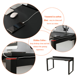 Ada New Ergonomic Customizable <strong>Motorized</strong> 4 Legs Sit to <strong>Stand</strong> Height Adjustable RGB Led Gaming <strong>Desk</strong> - Product Image 2
