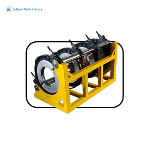 Nueva Máquina de Fusión <span class=keywords><strong>a</strong></span> <span class=keywords><strong>Tope</strong></span> Hidráulica JinQuan para Tuberías de HDPE 250-400mm, Equipo de Soldadura de Tuberías de PE 220V/380V 9.1KW - Product Image 5