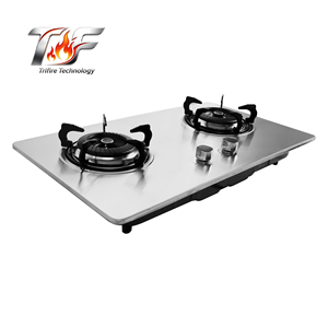 <span class=keywords><strong>Fornello</strong></span> <span class=keywords><strong>a</strong></span> <span class=keywords><strong>Gas</strong></span> <span class=keywords><strong>Incasso</strong></span> Trifire <span class=keywords><strong>a</strong></span> 2 Fuochi 4.8kW con Accensione Manuale, Piano Cottura in Vetro Temperato per GPL e <span class=keywords><strong>Gas</strong></span> Naturale - Product Image 1