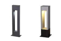 Bon prix extérieur étanche hôtel Villa paysage pelouse COB LED bolard extérieur pelouse lumière passerelle