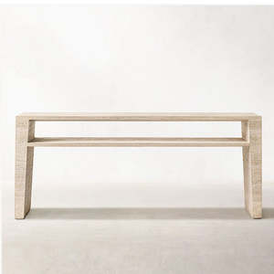 <span class=keywords><strong>Table</strong></span> <span class=keywords><strong>console</strong></span> en marbre naturel de style simple, style français, décoration de hall, <span class=keywords><strong>table</strong></span> de porche en pierre solide, design - Product Image 3