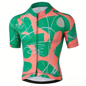 Maillot de Ciclismo Personalizable de Manga Corta, Sublimado, para Hombre y Mujer, para Equipos, Clubes, Eventos, Carreras de Carretera, Verano - Product Image 1