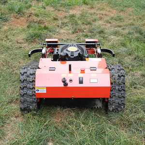Cortadora de Césped Robótica con Control Remoto, Motor Diésel con Certificación CE y EPA, Orugas de Goma para Todo Terreno, Envío Gratuito - Product Image 6