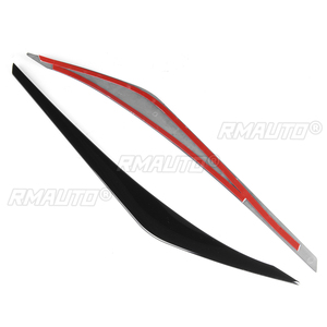 Paire de moulures décoratives en ABS pour phares de voiture Hyundai Elantra AD 2016 2017 2018, autocollant de style automobile - Product Image 4