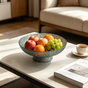 Plato de Vidrio Transparente de 7.87 Pulgadas para Ensaladas y Postres, <span class=keywords><strong>con</strong></span> Logotipo Personalizado, Ecológico, Apto para Microondas y Lavavajillas, <span class=keywords><strong>Vajilla</strong></span> para Restaurantes y Hoteles - Product Image 5