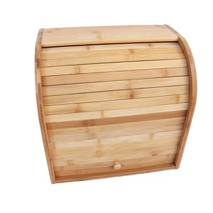 Articles ménagers de cuisine, Boîtes à pain ordinaires en bambou respectueuses de l'environnement, Boîtes de rangement et d'organisation de produits en bambou - Product Image 4