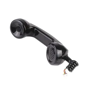 ABS plastic material vandal resistant industrial old usb telephone handset