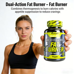 OEM/ODM Thermogene Vetverbranders Capsules Peper & Groene Thee Supplement Gewichtsverlies, Energie & Eetlustondersteuning voor Mannen & Vrouwen - Product Image 3