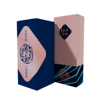 Cajas Cosméticas Personalizadas con Impresión a Doble Cara, Caja de Papel para Botellas de Vidrio con Gotero de Aceite Esencial, Empaque para Cuidado de la Piel con Logotipo
