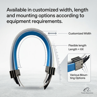 Yodel Low Noise High Flexible Flat Cleanroom Cable Carrier