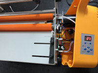 Machine à plastifier à chaud et à froid simple et double face RM-350 avec contrôle intelligent de la température