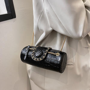 Nouveau sac à bandoulière à chaîne de haute qualité sac à bandoulière à cylindre pour femmes - Product Image 4