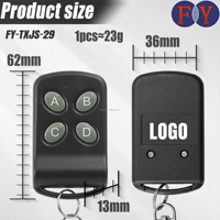 El Último Control Remoto RF de Duplicación de Tipo 433.92mhz Puede Duplicar el Chip EV1527, Chip 2260, Control Remoto de Repuesto para Puerta de Garaje