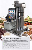 Presse à huile hydraulique automatique pour huiles de Theobroma, beurre de cacao HJ-HN50