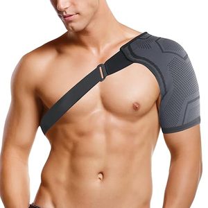 Soporte <span class=keywords><strong>de</strong></span> <span class=keywords><strong>Hombro</strong></span> para Rotura del Manguito Rotador, Manga <span class=keywords><strong>de</strong></span> Compresión Ajustable para Alivio del Dolor, para Dormir, Lesiones, Hombres y Mujeres - Product Image 1