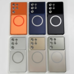 Étui de téléphone magnétique en verre AG de haute qualité pour <span class=keywords><strong>Samsung</strong></span> <span class=keywords><strong>Galaxy</strong></span> S26 Ultra S26 pour <span class=keywords><strong>Samsung</strong></span> S23 S24 S25 Ultra Étui de téléphone portable - Product Image 1