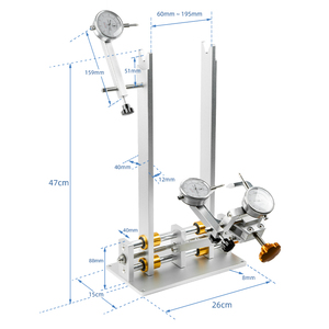 Soporte Profesional para Centrar Ruedas de Bicicleta, Herramienta de Reparación de Ruedas de Bicicleta de Montaña y Carretera, Soporte para Enderezar el Buje de la Rueda - Product Image 2