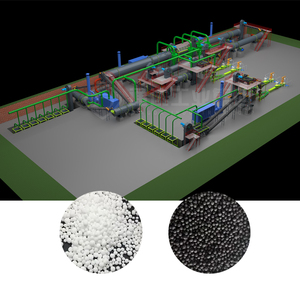 Fertilizante orgánico de estiércol de vaca Granulación Línea de producción de fertilizante de compost orgánico automático - Product Image 1