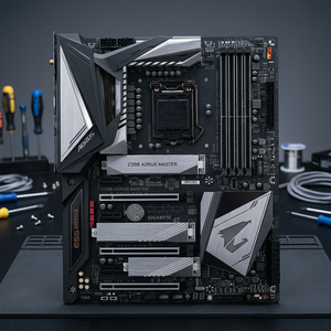 Placa Base Gigabyte Z390 AORUS MASTER Reacondicionada para PC de Escritorio, DDR4 64GB - Product Image 2