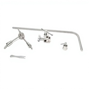 Ensemble d'opérations chirurgicales Martin : Système de fixation sur table, bras réglables en acier inoxydable, manuel, certifié CE - Product Image 1