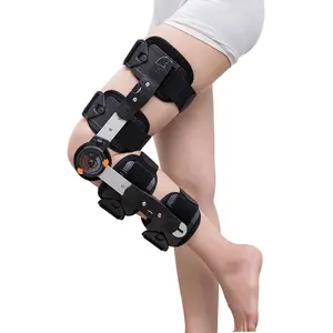 Angle adjustable knee brace Orthopedic Hinged Knee Brace ROM medical knee support