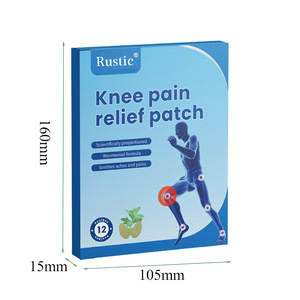 エアレンデODM/OEM漢方ヘルスケア用品環境に優しいよもぎ肩こりパッチ（膝用）12枚入り/箱 - Product Image 5