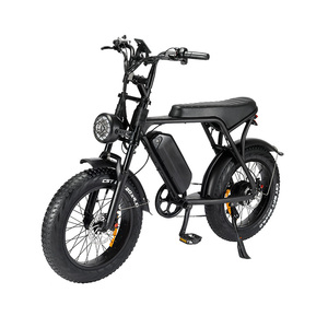JZ01 UE EE. UU. Almacén Stock V8 <span class=keywords><strong>H9</strong></span> 2,0 3,0 Motor Central 15AH Acero Fatbike Bicicleta eléctrica 250W 20 pulgadas Fat Tire Adulto - Product Image 1