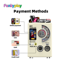 Funkyplay Impresora UV 3D Todo en Uno, Kiosco para Impresión de Carcasas de Teléfono Personalizadas, Máquina Expendedora para Creación de Fotos DIY, Máquina de Impresión de Carcasas de Teléfono