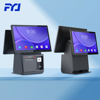 Système de données Android à double écran FYJ F2A Pro personnalisé, caisse enregistreuse pour les commerces de détail, machine POS tout-en-un